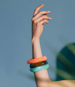Paloma Bangle Bracelet in Tortoise