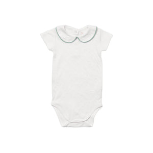 Pan One-Piece in Seafoam Piping
