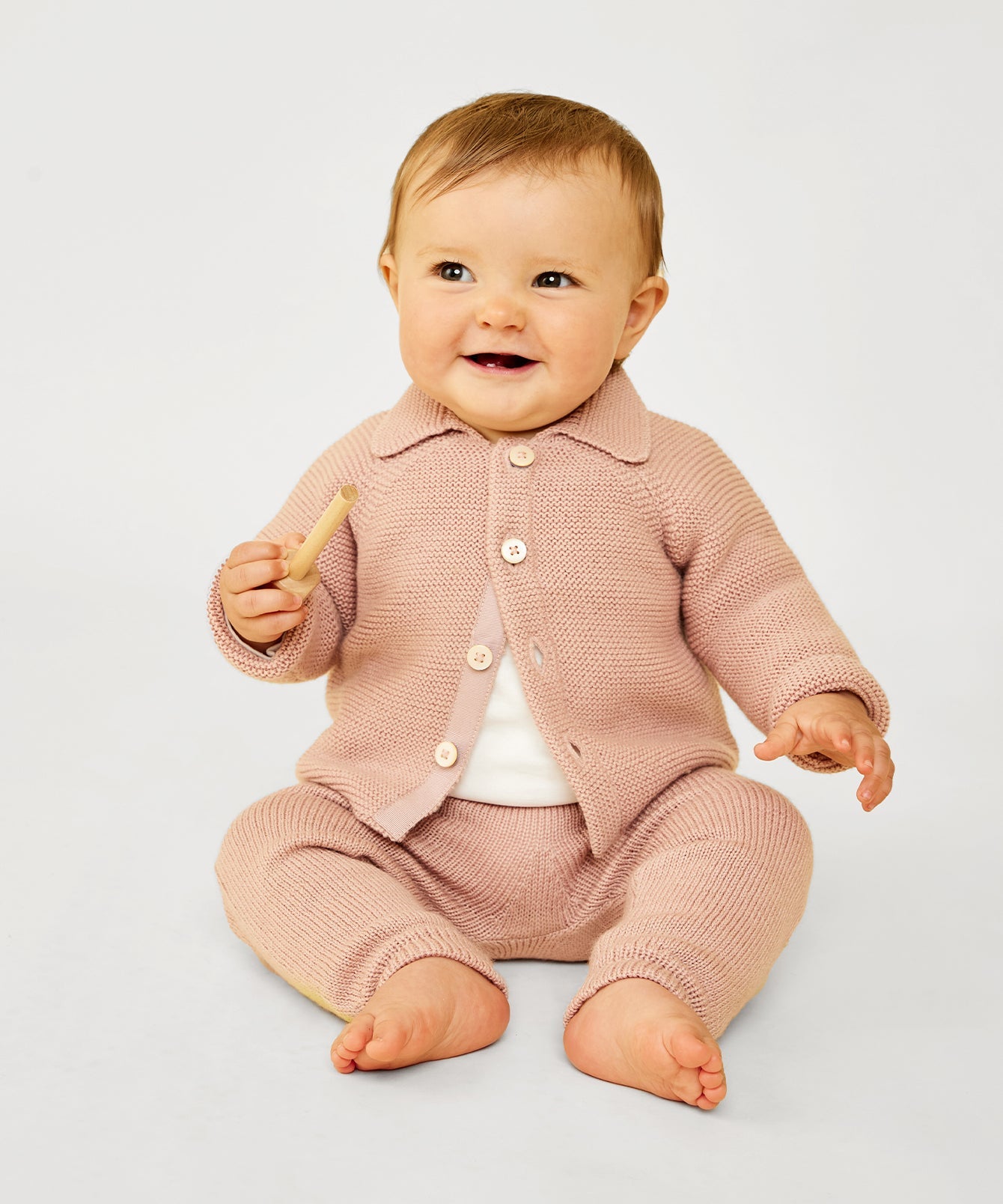 Pat Baby Jacket in Pink