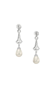 Pearl Lattice Earrings