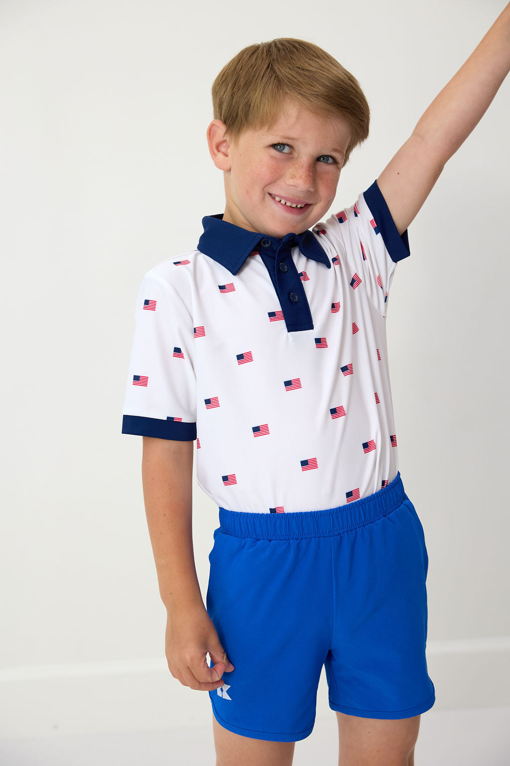 Retro Super Shorts in Royal Blue