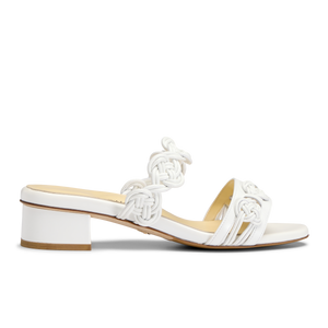 Perfect Celeste 30 in White Calf