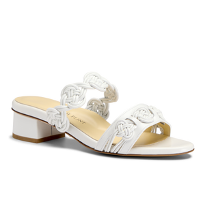 Perfect Celeste 30 in White Calf