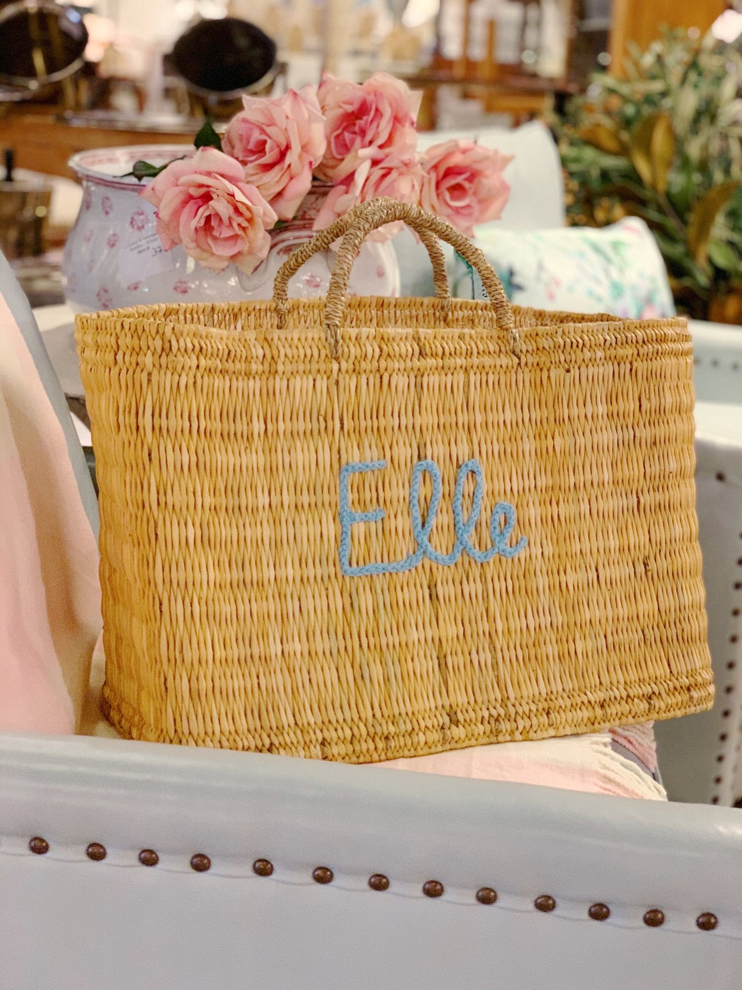 Custom Structured Weave Basket