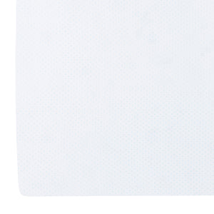 little english classic children's clothing pima crib sheet with white background and light blue micro dot all over print 