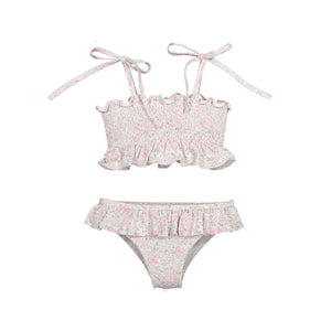 Pink Ditsy Floral Bikini