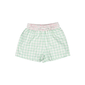 Pink Ditsy Floral Trunks