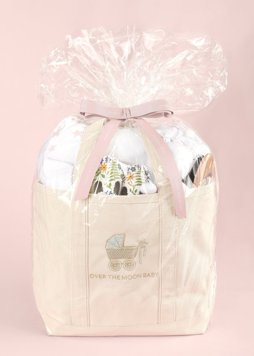 Over The Moon's "Over The Top" Pink Baby Bundle