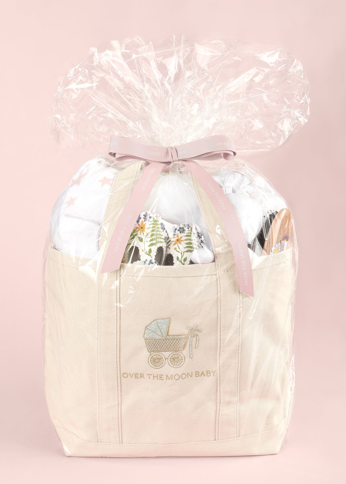 Over The Moon's "Over The Top" Pink Baby Bundle