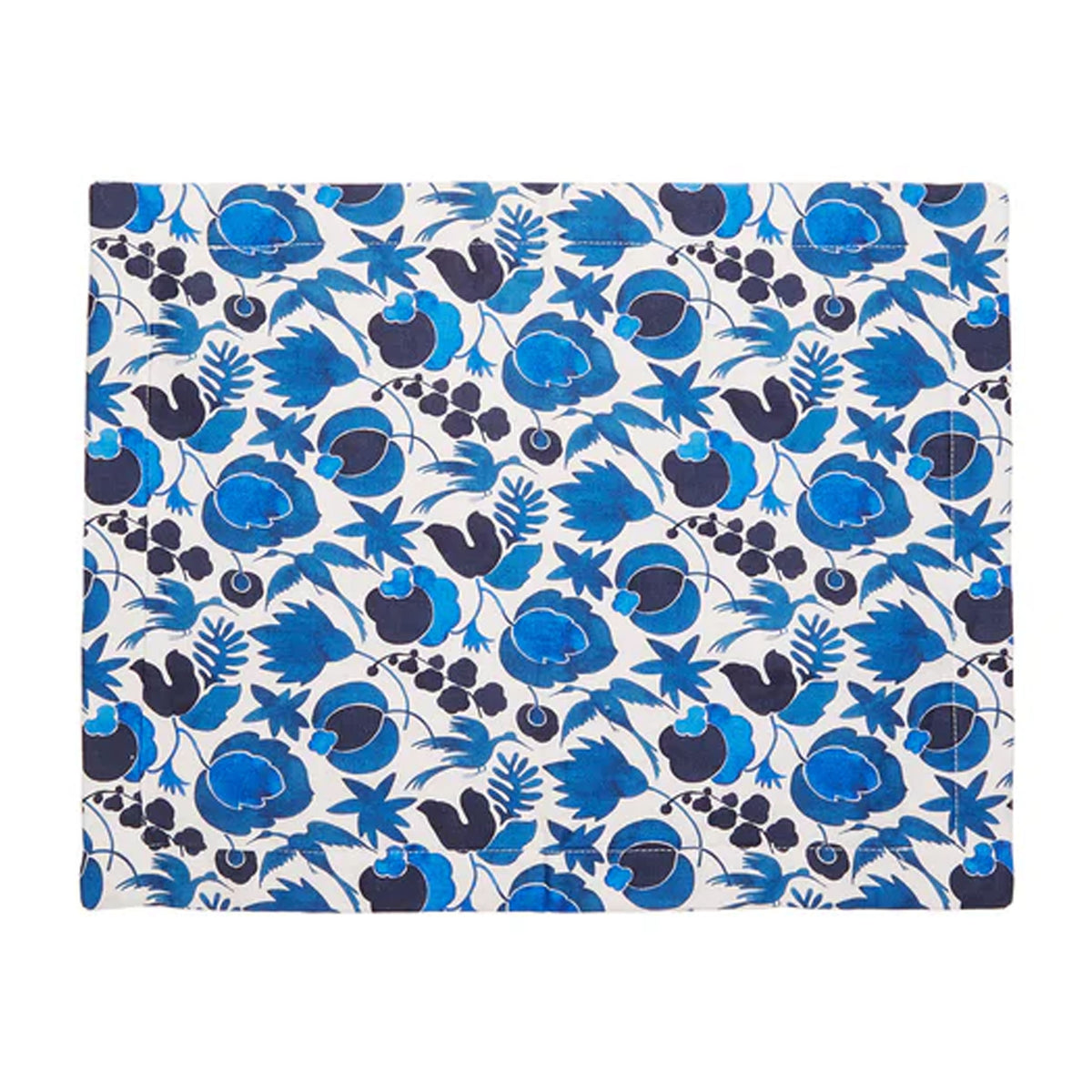 Placemats in Wildbird Blue, Set of 2
