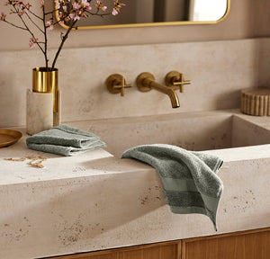 Plush Bath Sheet Set in Juniper