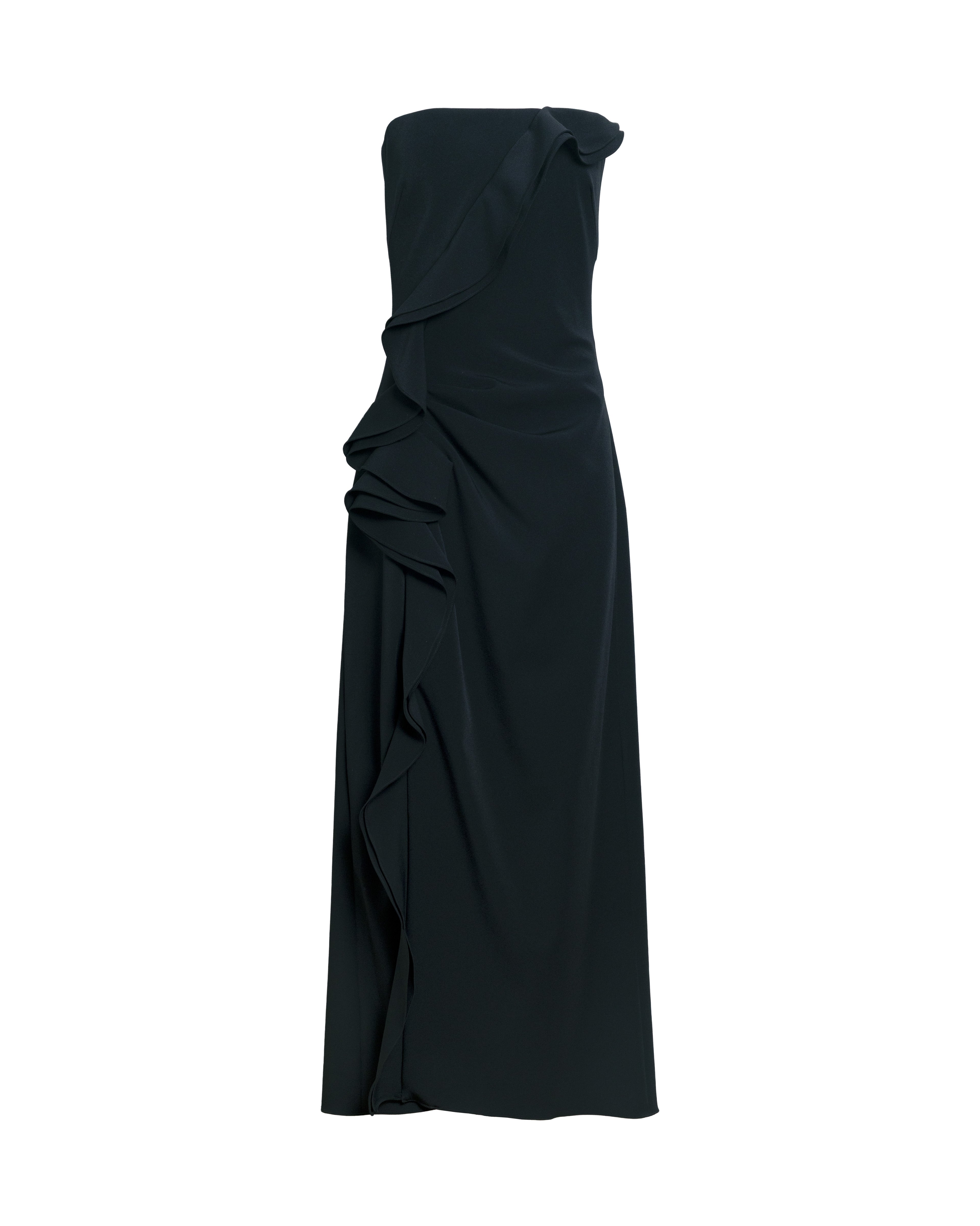 Poppy Dress in Noir