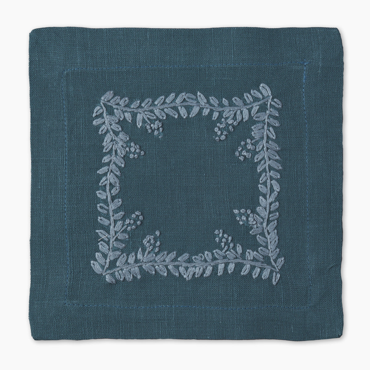 Prism Vine Linen Square Cocktail Napkins