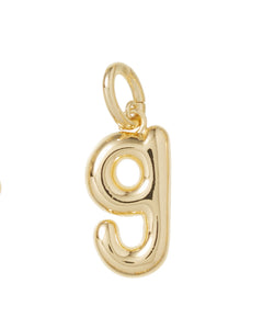 The Puffy Initial Charms