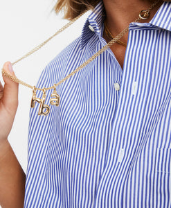 The Puffy Initial Charms