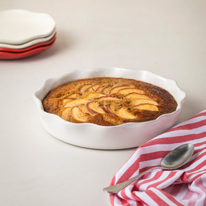 Costa Nova Cook & Host Collection Pie Dish 11" in White