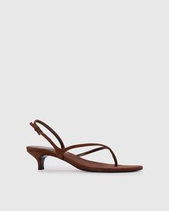 Mehak 35 Sandal in Brownie Suede