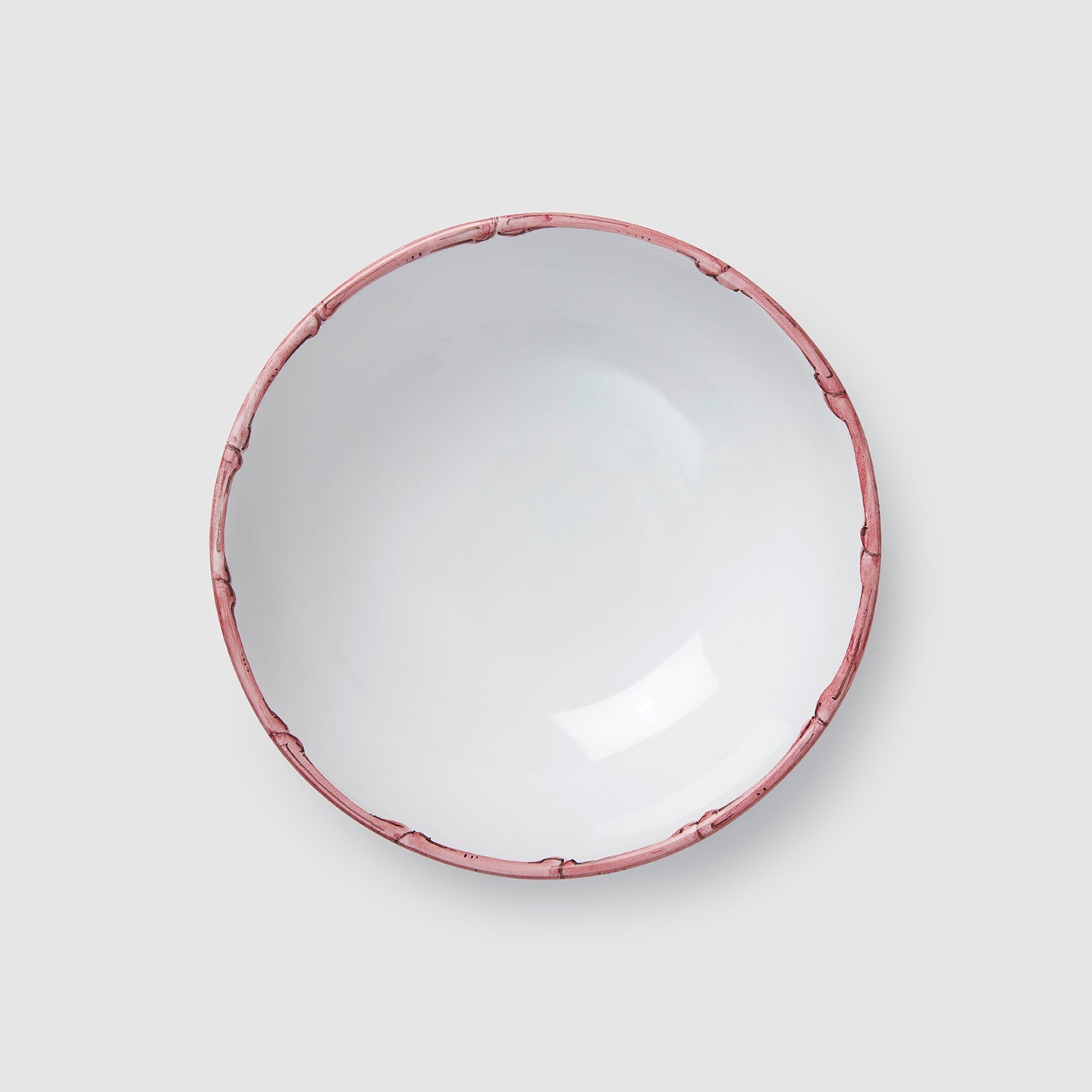 Ramatuelle Bamboo Bowl in Rose