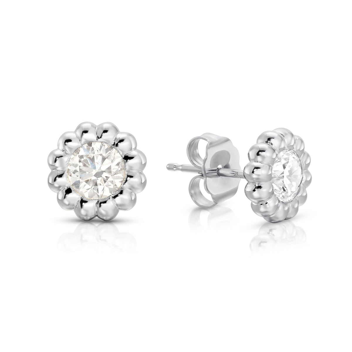 14k white gold