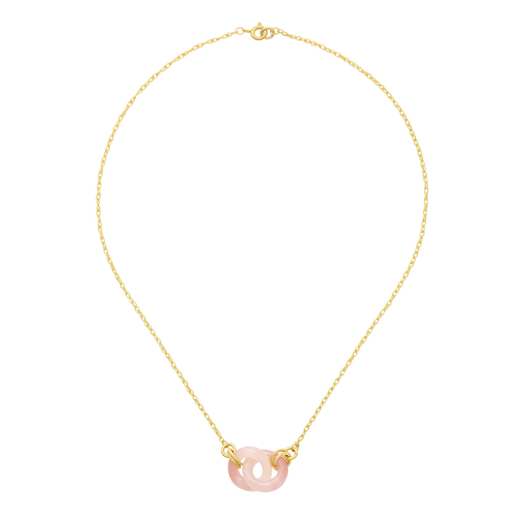 Rose Rings Necklace
