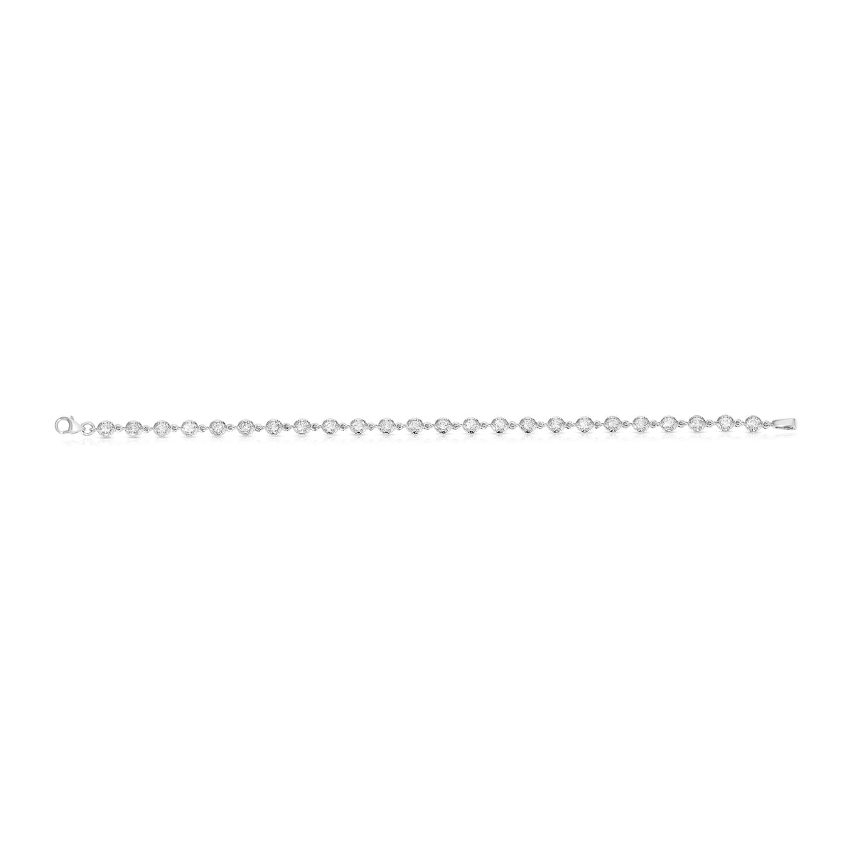 14k white gold