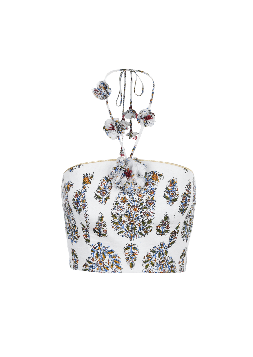 Hava Bustier in Paisley