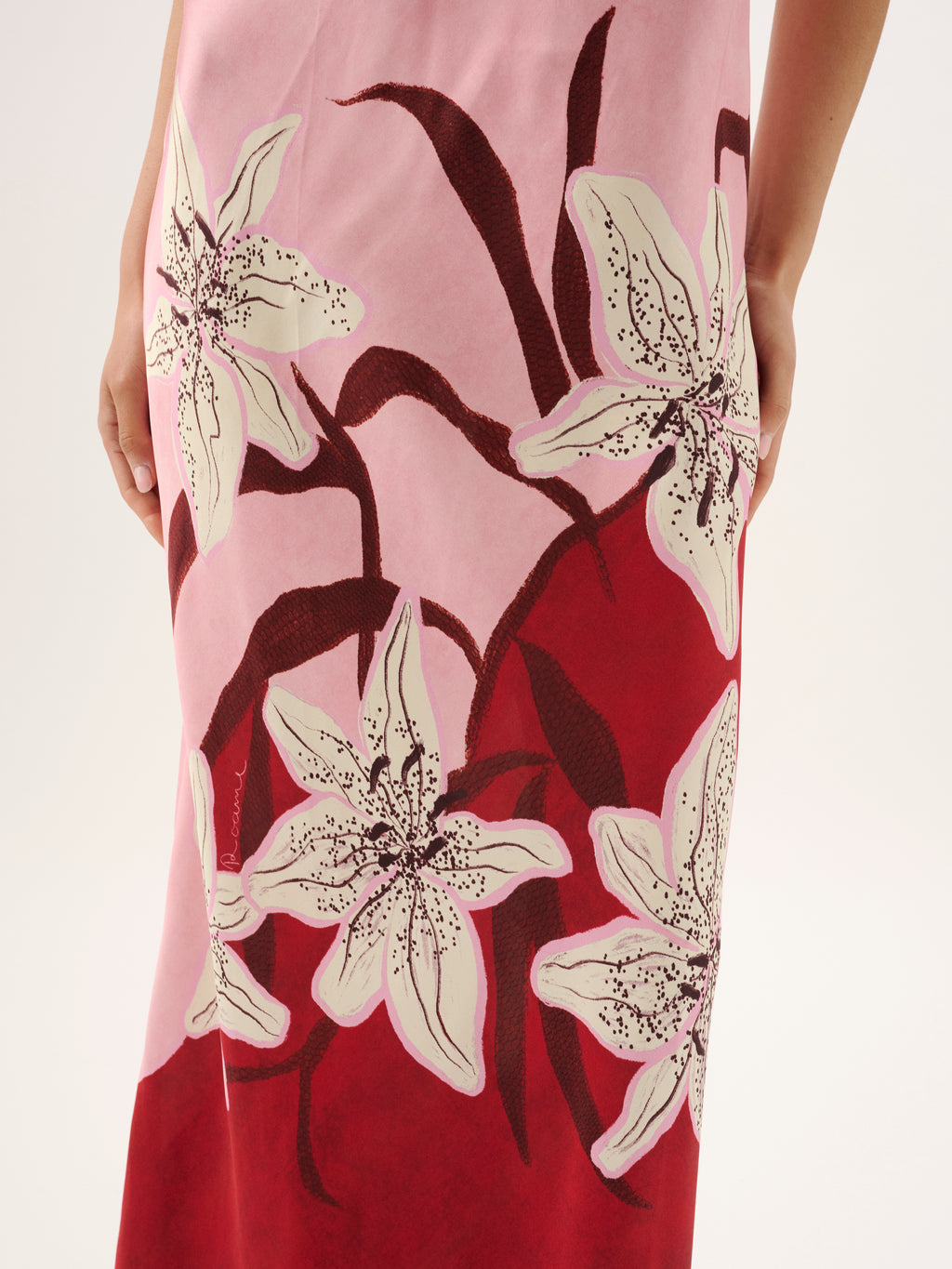 Tallulah Halter Dress in Liliana
