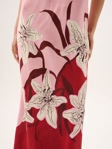 Tallulah Halter Dress in Liliana