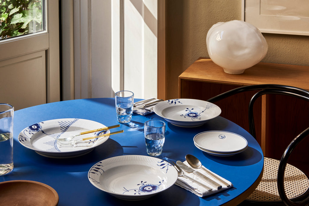 Blue Mega Deep Plate 10.63"
