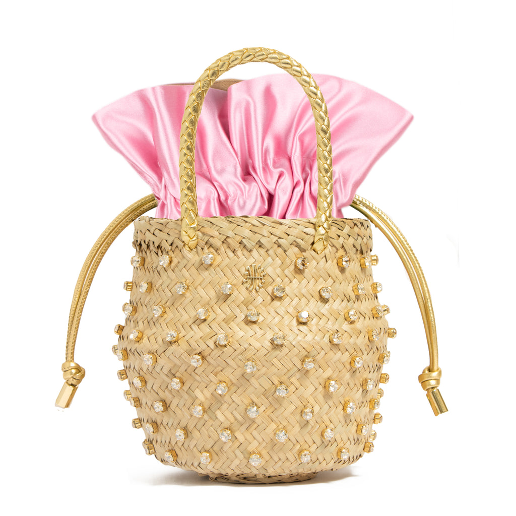 Nina Crystal Sorbet Bag in Dragèe