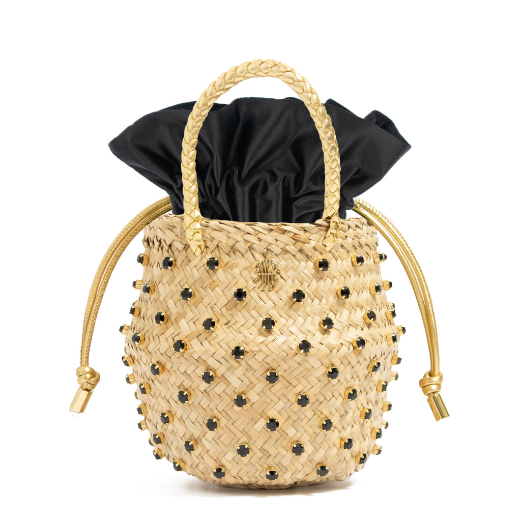 Nina Double Sorbet Bag in Black
