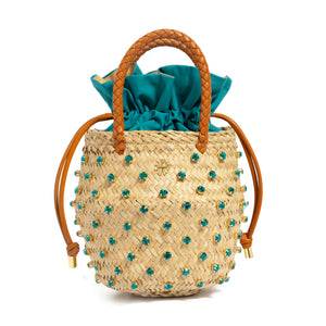 Nina Double Cotton Bag in Palladio