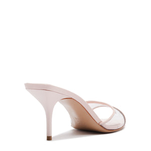 Elodie Vinyl Vinyl Sandal in Cotton Candy