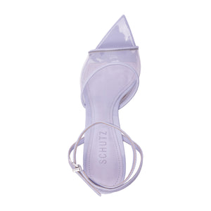 Elodie Vinyl Vinyl Sandal in Lavander Sky