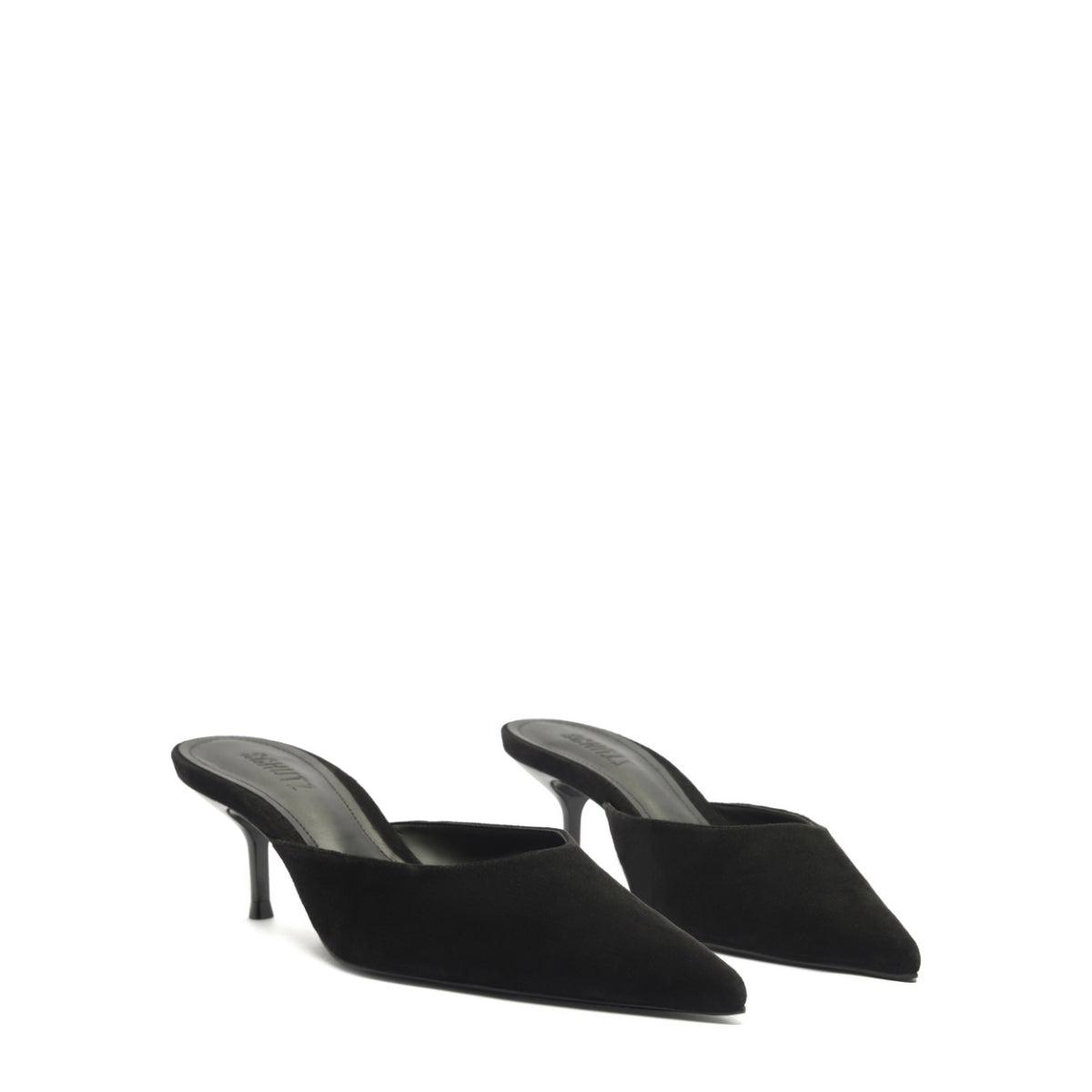 Julie Suede Pump in Black