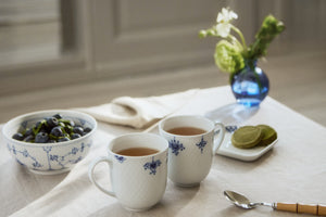 Blue Fluted Plain Bowl 1 Pint