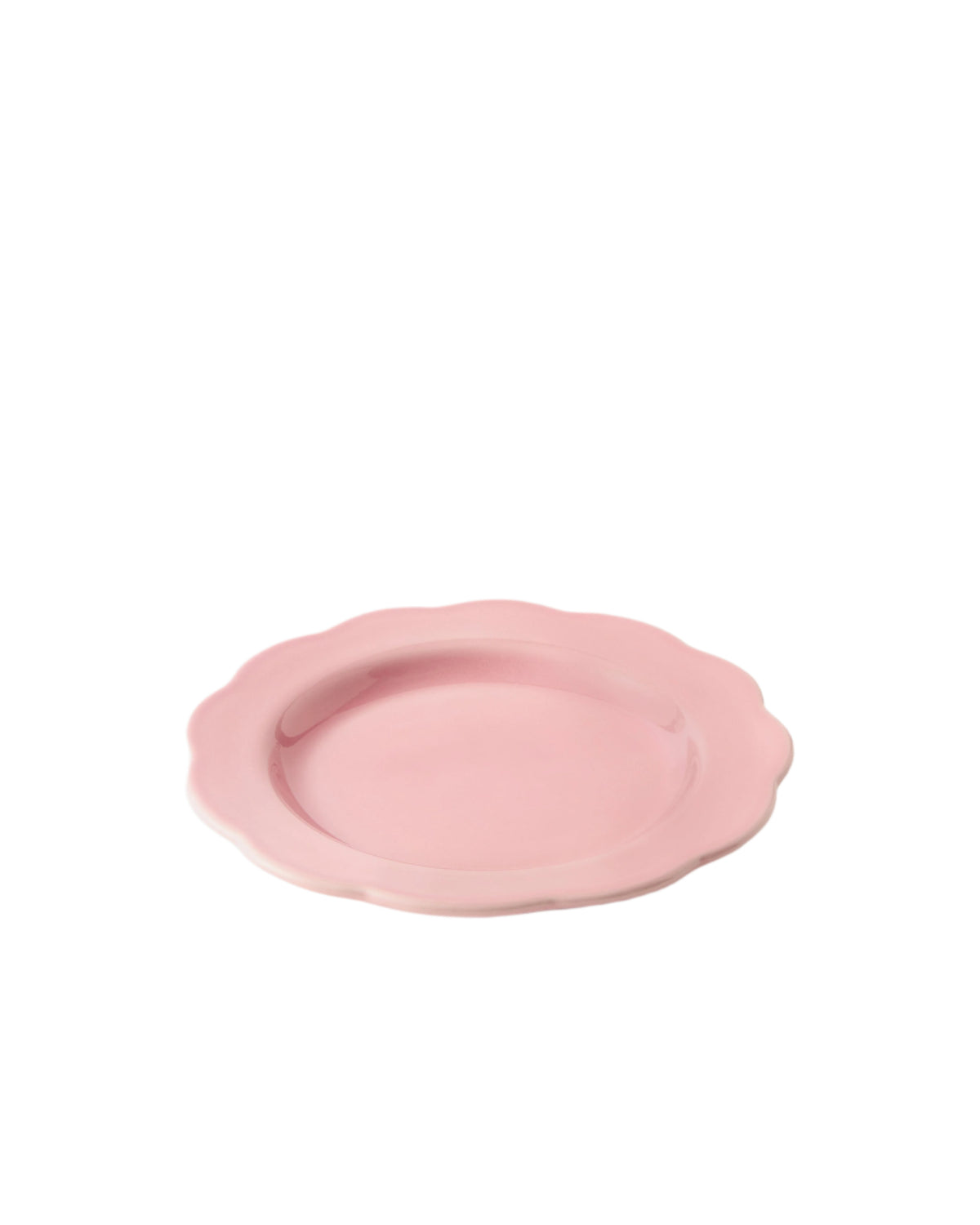 Fiore Dessert Plate in Pink