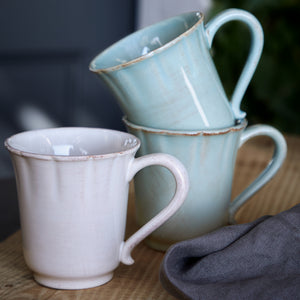 Alentejo Collection Mugs in White, Set of 6