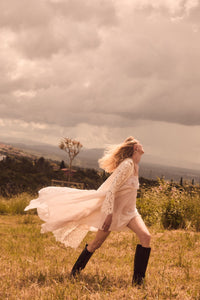 Malvina Nightgown in Sunrise Georgette