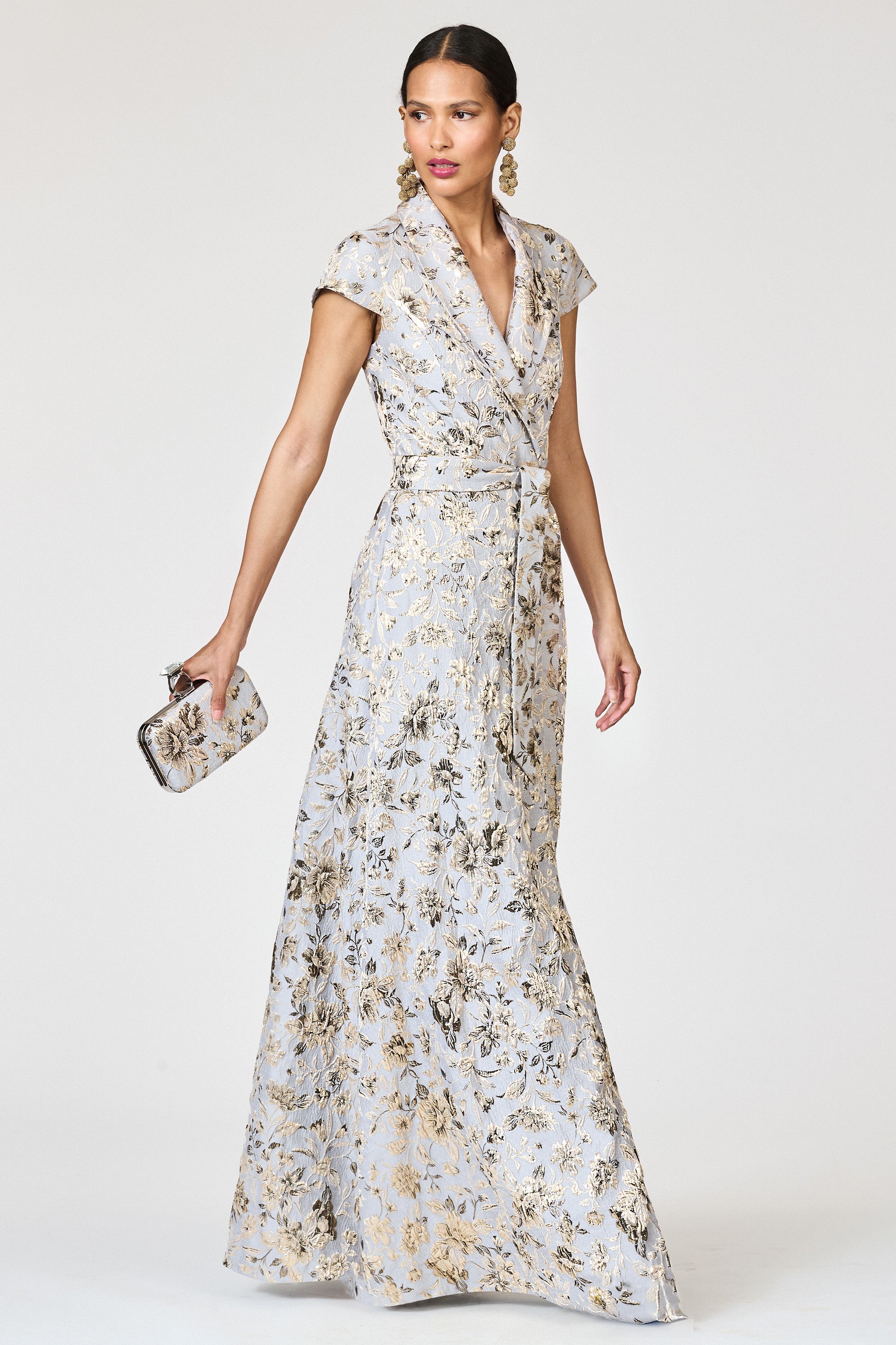 Honora Gown in Golden Gardens