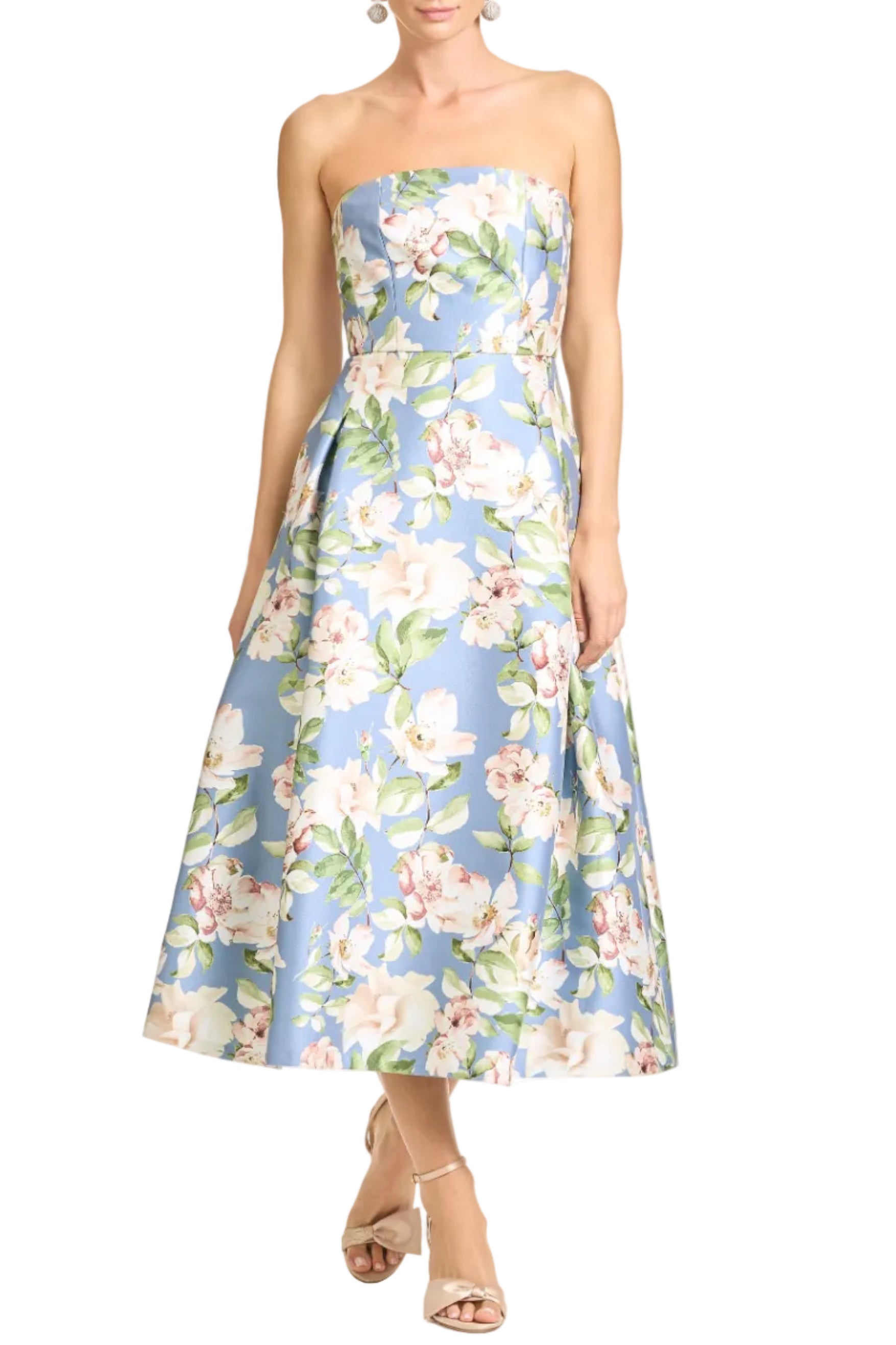 Shay Dress in Twilight Camellia