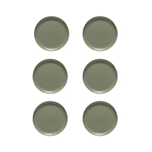 Pacifica Collection Salad Plates 9" in Artichoke, Set of 6