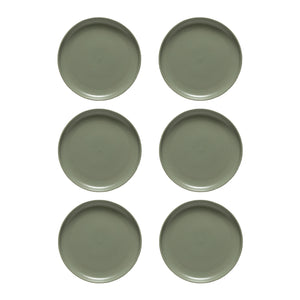 Pacifica Collection Dinner Plates in Artichoke, Set of 6