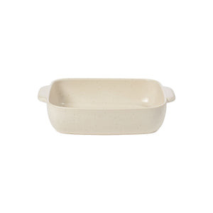 Pacifica Collection Rectangle Baker 13" in Vanilla