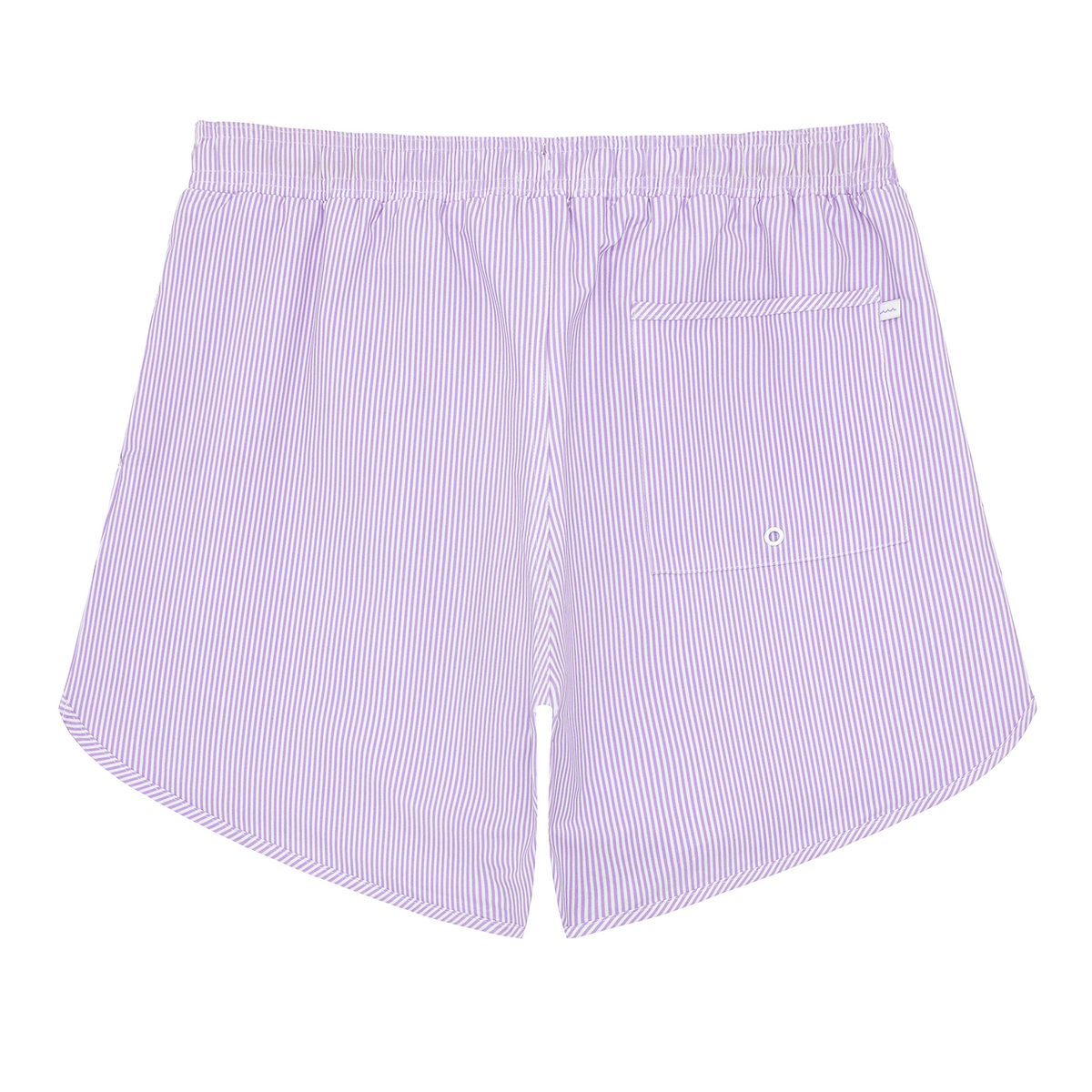 Men's Lavender Stripe Boardie