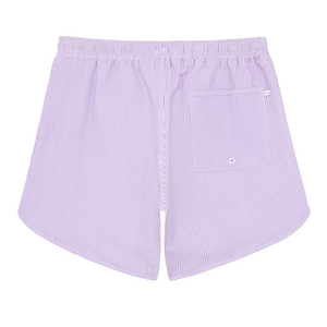 Men's Lavender Stripe Boardie