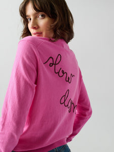 Hurry Up/Slow Down Crewneck RTW LINGUA FRANCA NYC