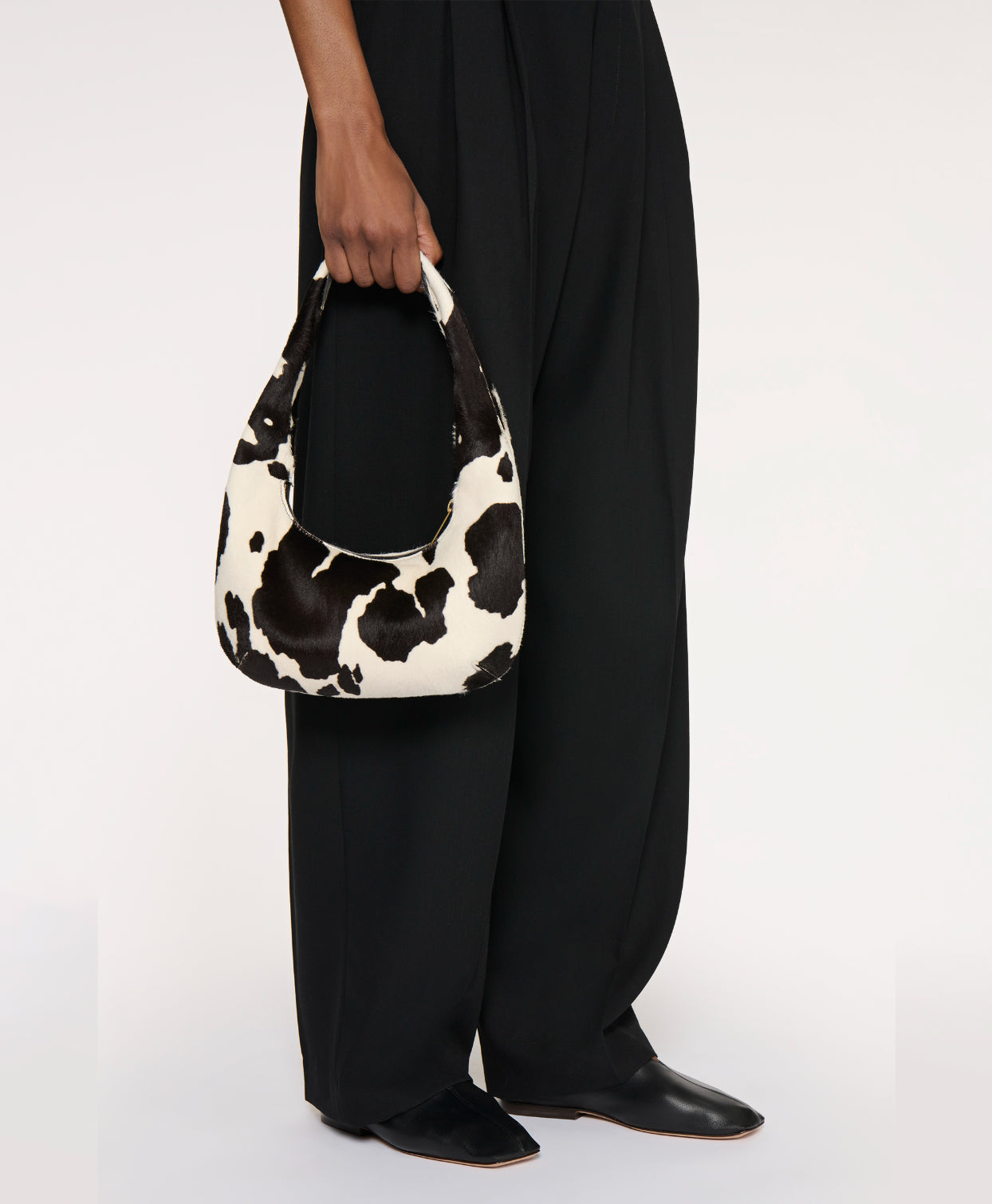 Gnocchi Bag - Printed Pony Hair