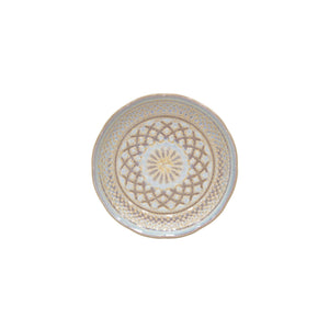 Cristal Collection Bread Plates in Nacar, Set of 6