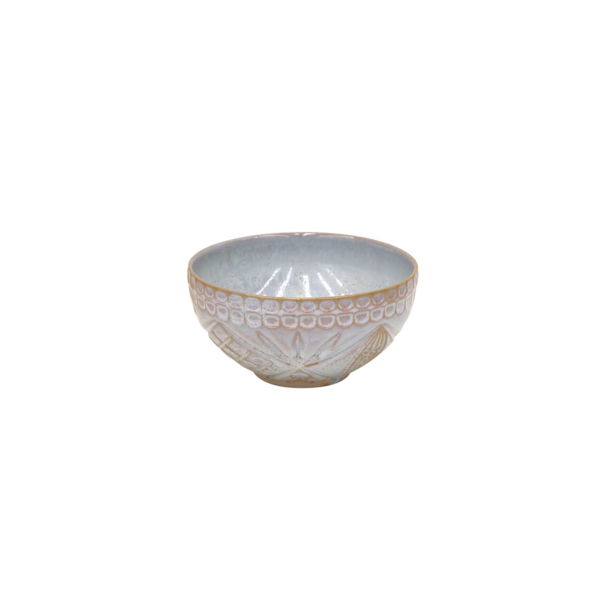 Cristal Collection Fruit Bowls in Nacar, Set of 6